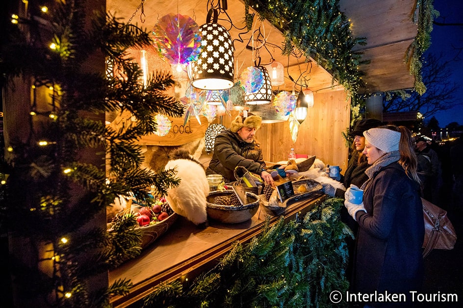 インターラーケンのクリスマスマーケット