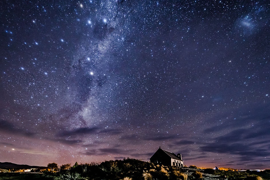 満天の星が広がる街「テカポ湖」
