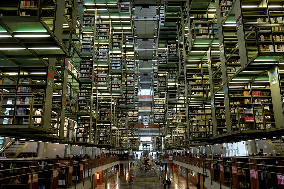 ヴァスコンセロス 図書館（イメージ）