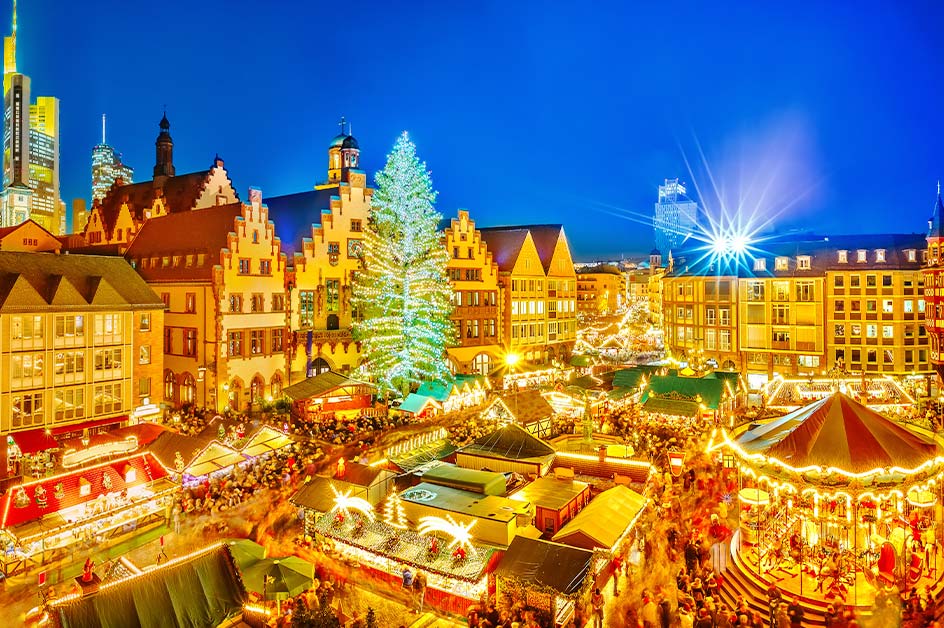 フランクフルトのクリスマスマーケット