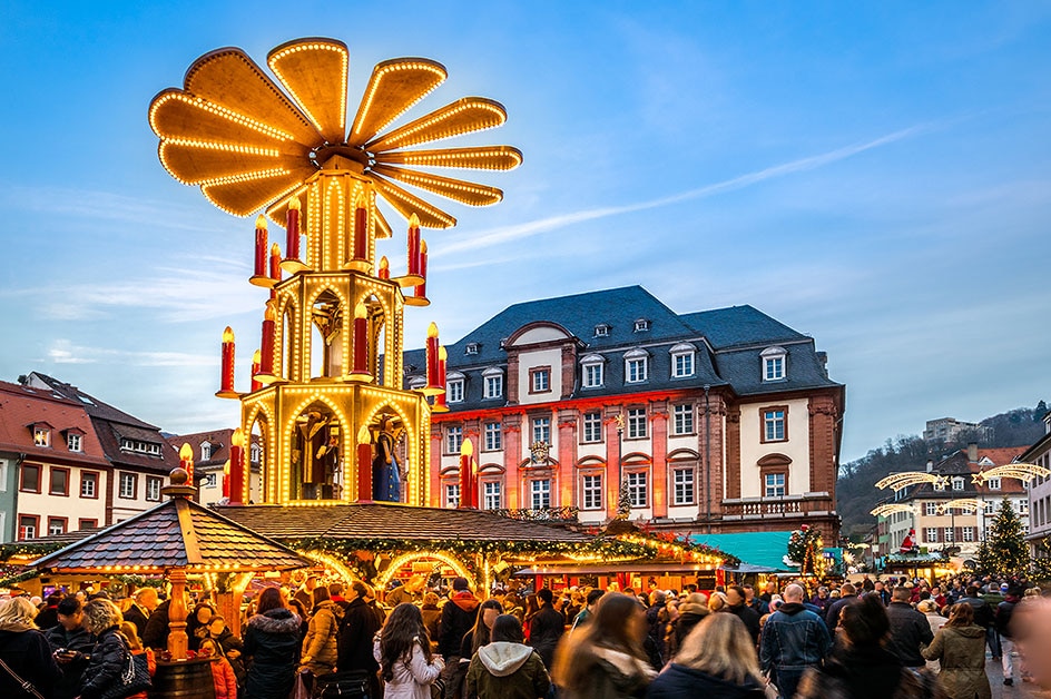 ハイデルベルクのクリスマスマーケット（イメージ）