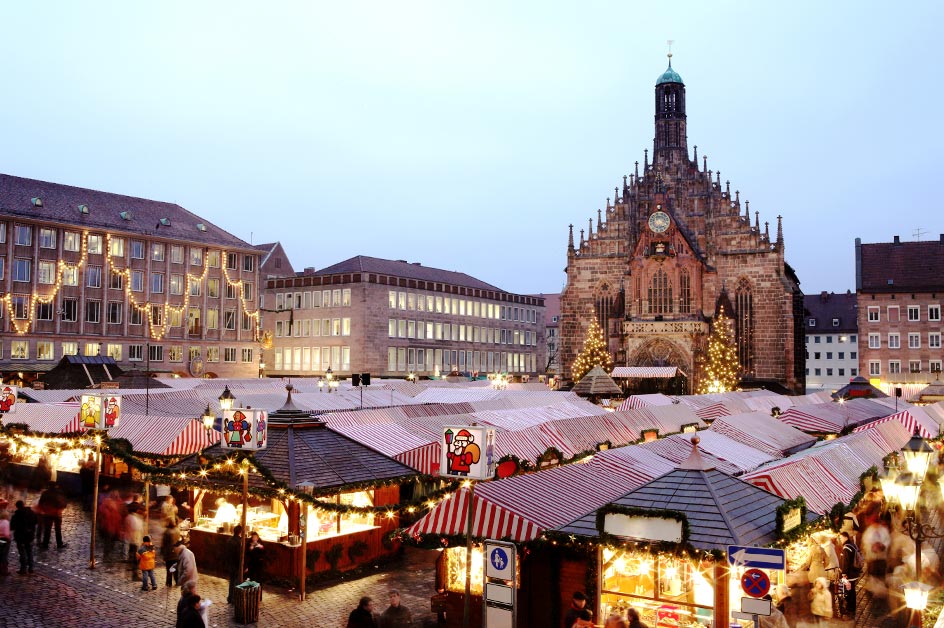 ニュルンベルクのクリスマスマーケット（イメージ）