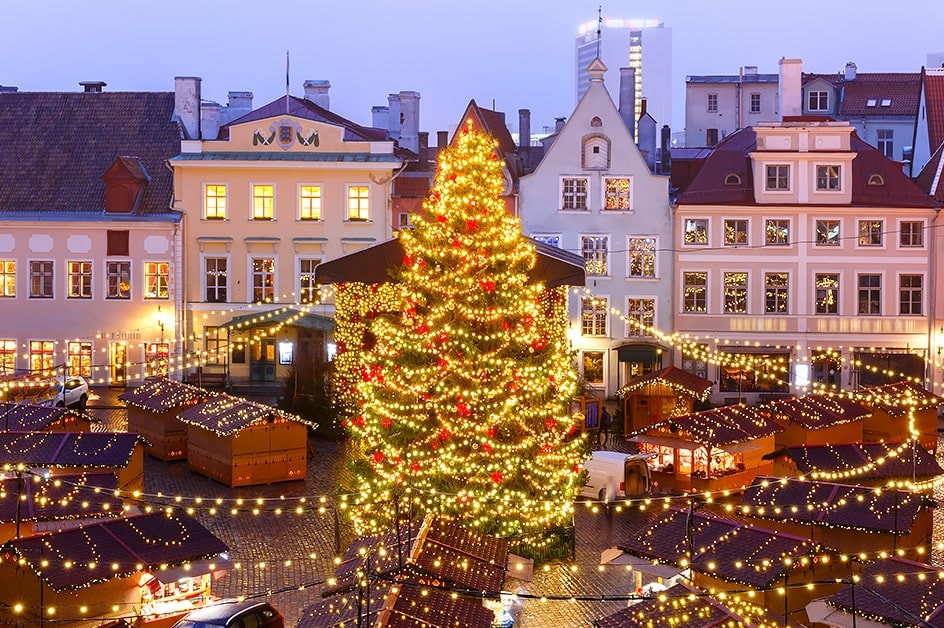 エストニア・タリンのクリスマスマーケット（イメージ）