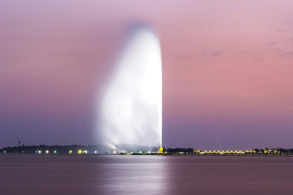 ファハド王の噴水